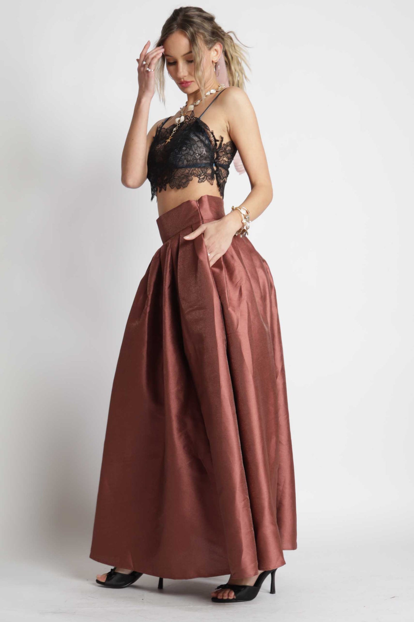 Cinderella’s Midnight Long Skirt