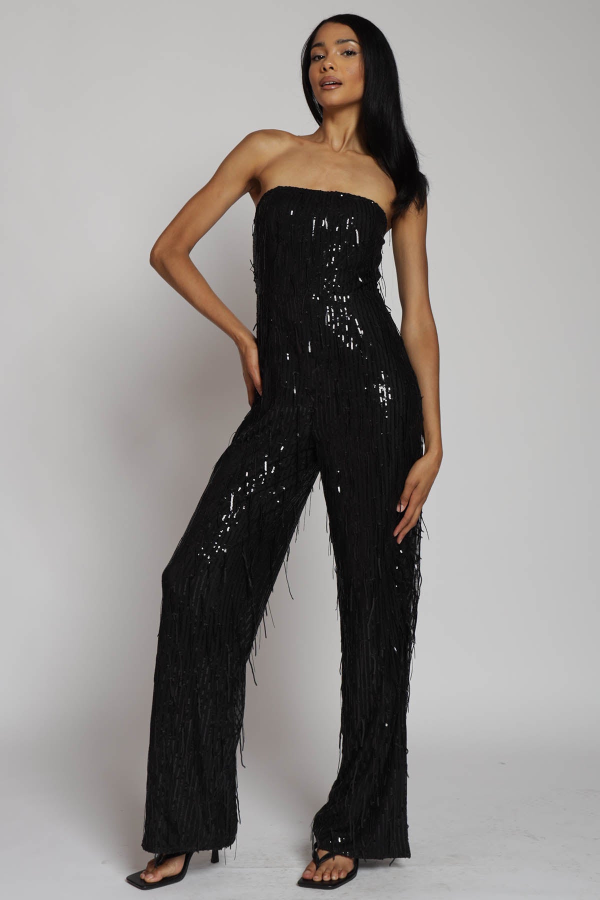 Adelynn Sequin Jumpsuit