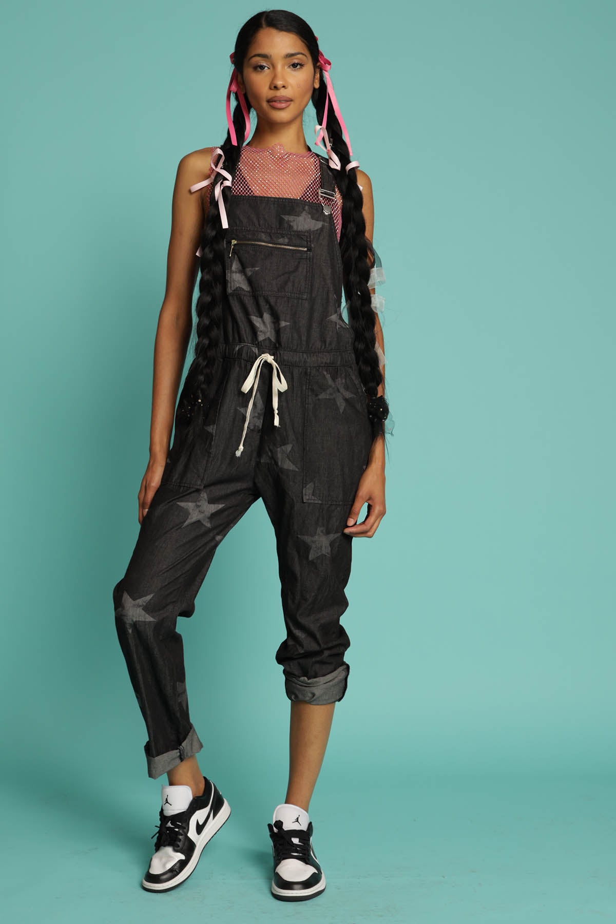 Stars Aligned Denim Overalls