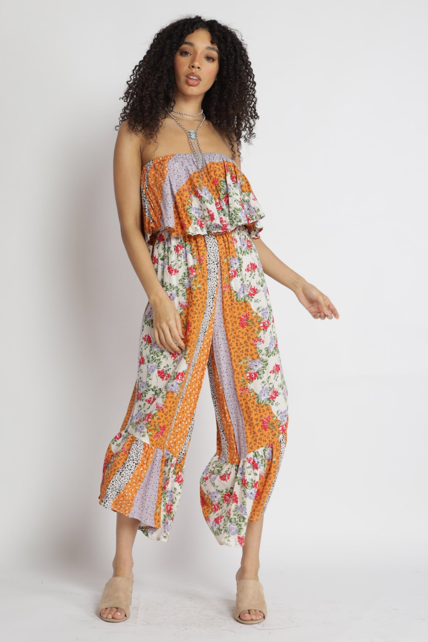 Hewitt Floral Wide Leg Jumpsuit