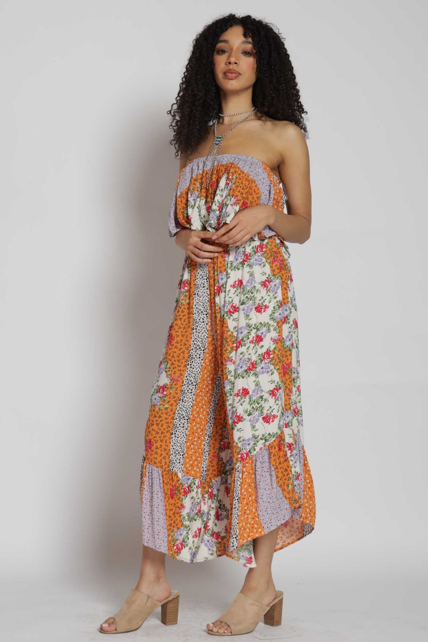 Hewitt Floral Wide Leg Jumpsuit