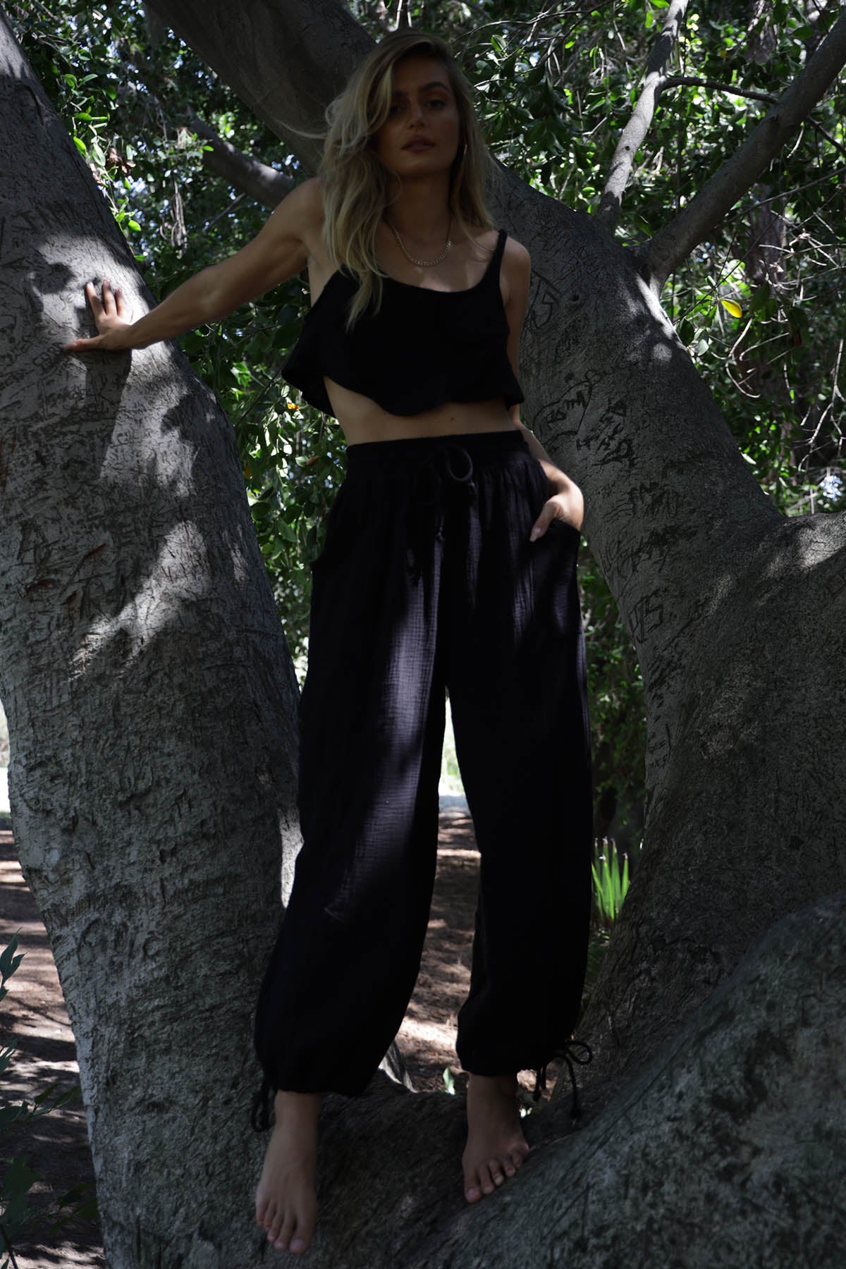 Saylor Gauze Pant Set