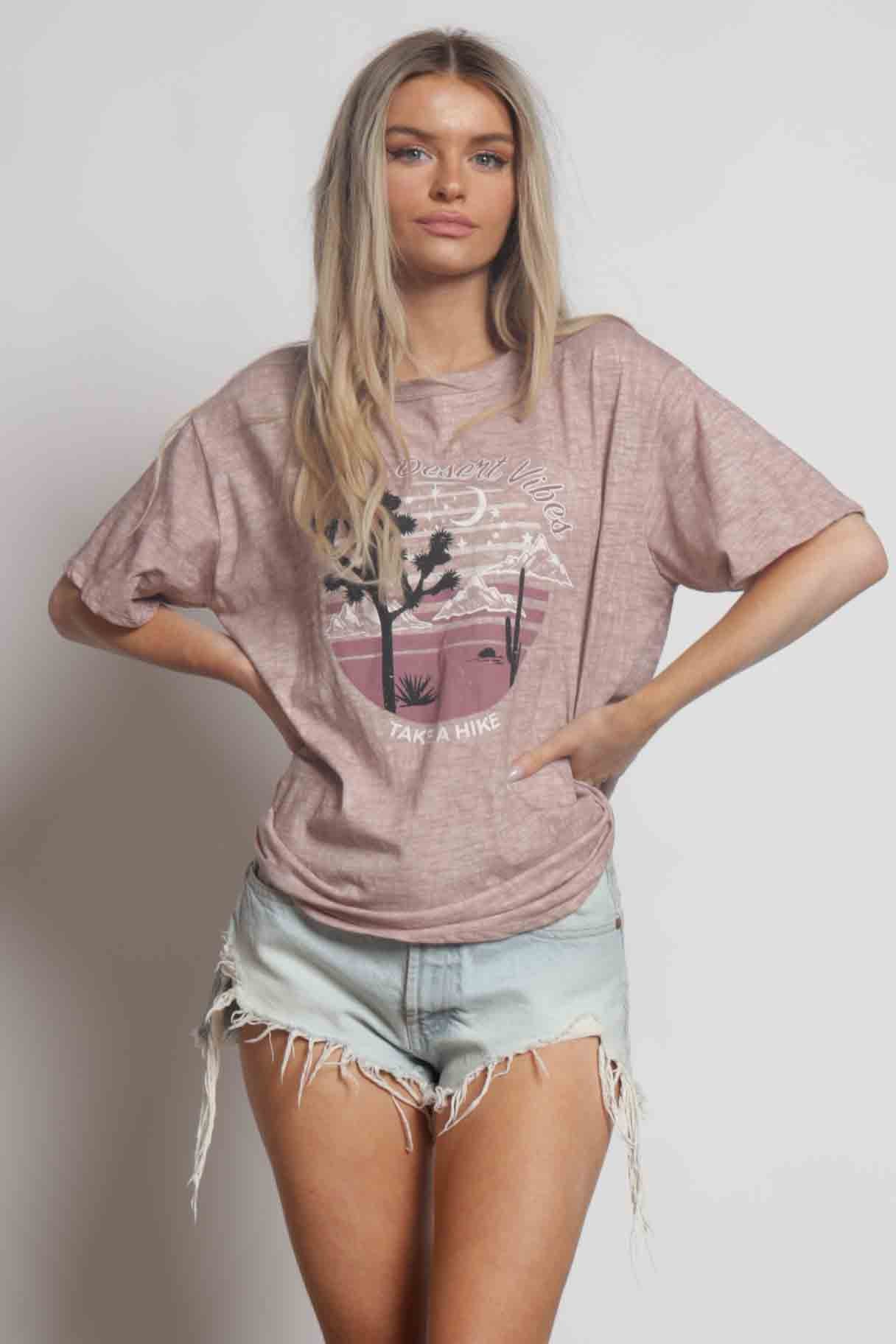 Arely Dessert Vibe Cotton Slub Top