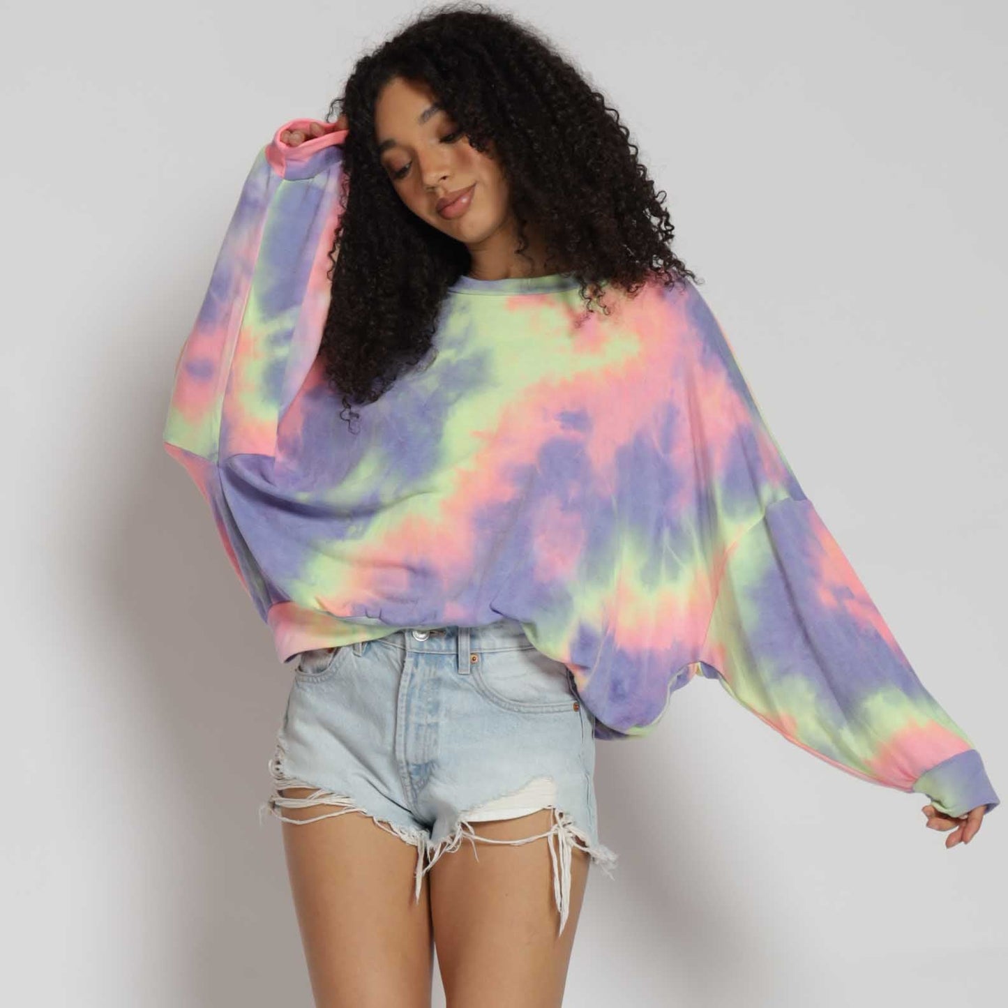 All Dyed Up Tie Dye Sweatshirt