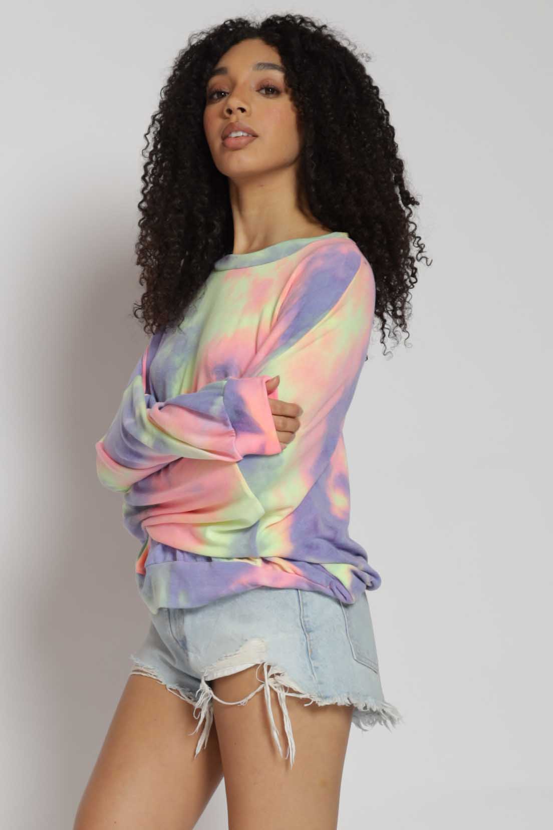 All Dyed Up Tie Dye Sweatshirt