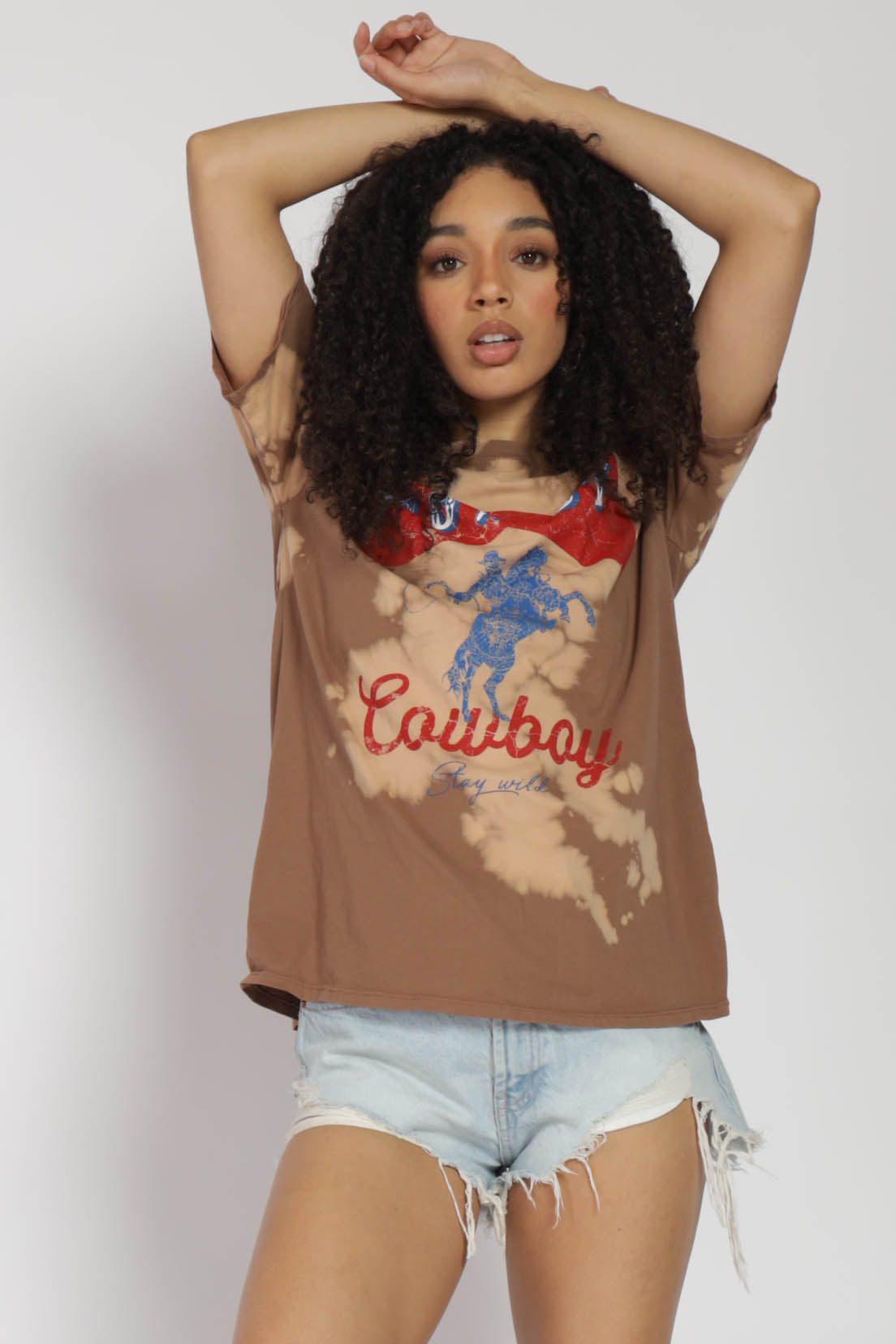 Giddy Up Tie Dye Graphic Tee