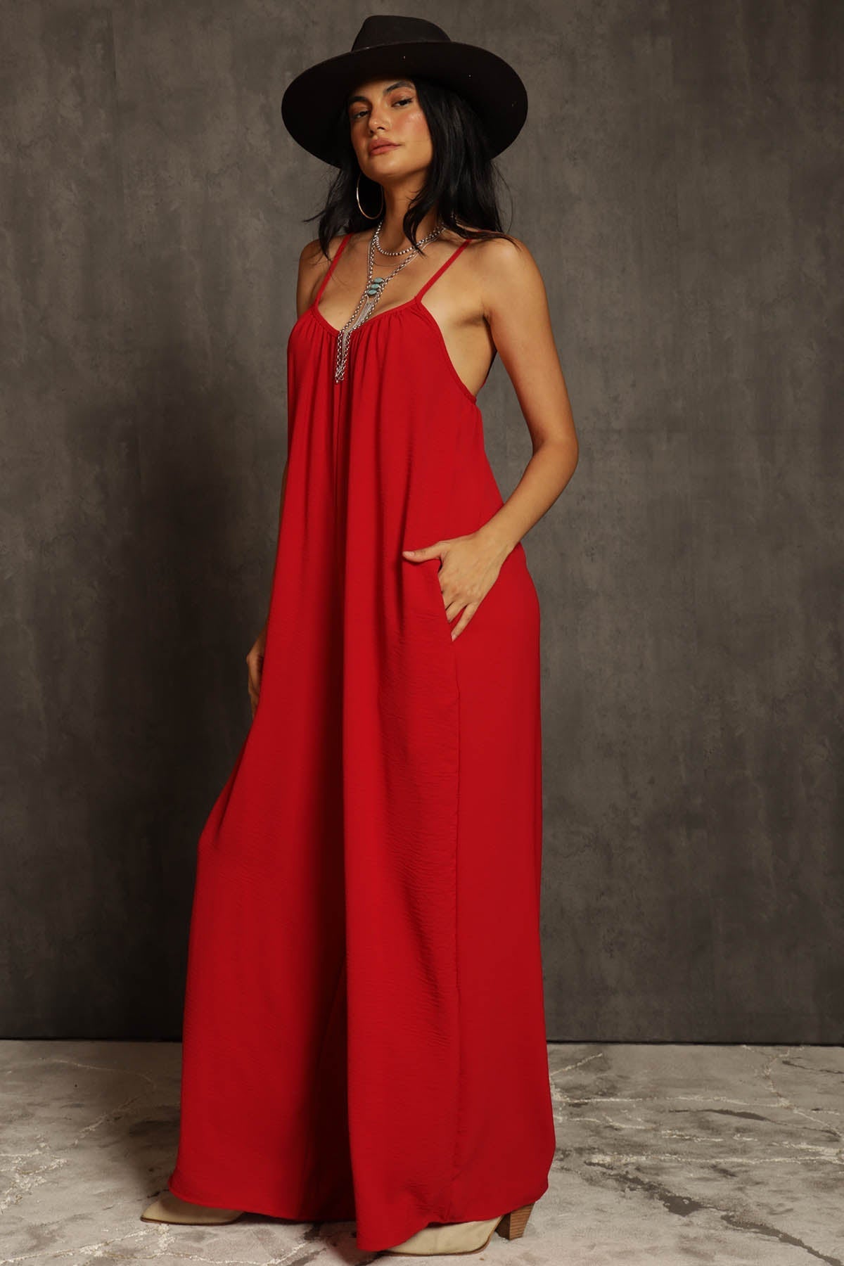 Edita Wide Leg Jumpsuit