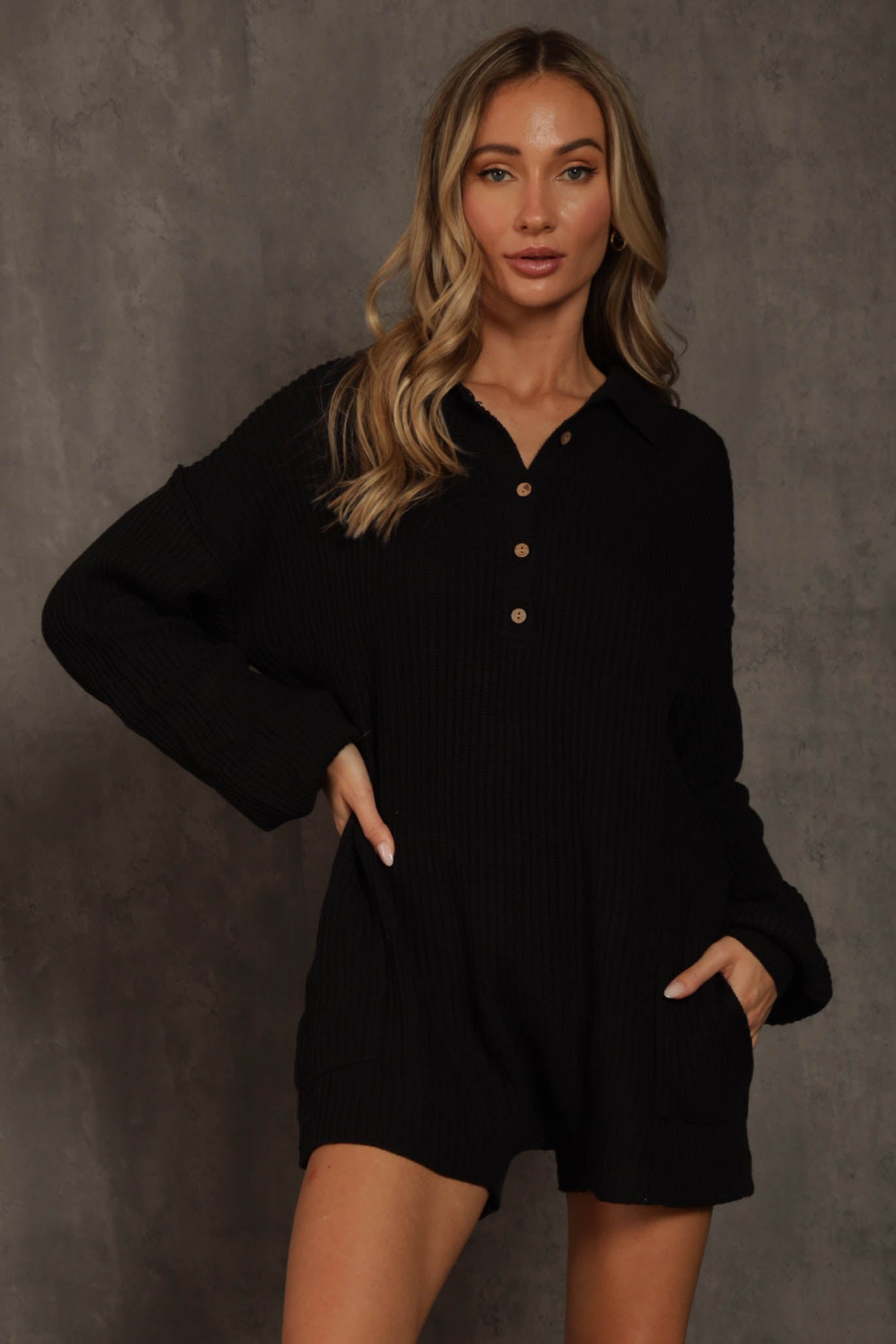 Morwenna  Knit Romper