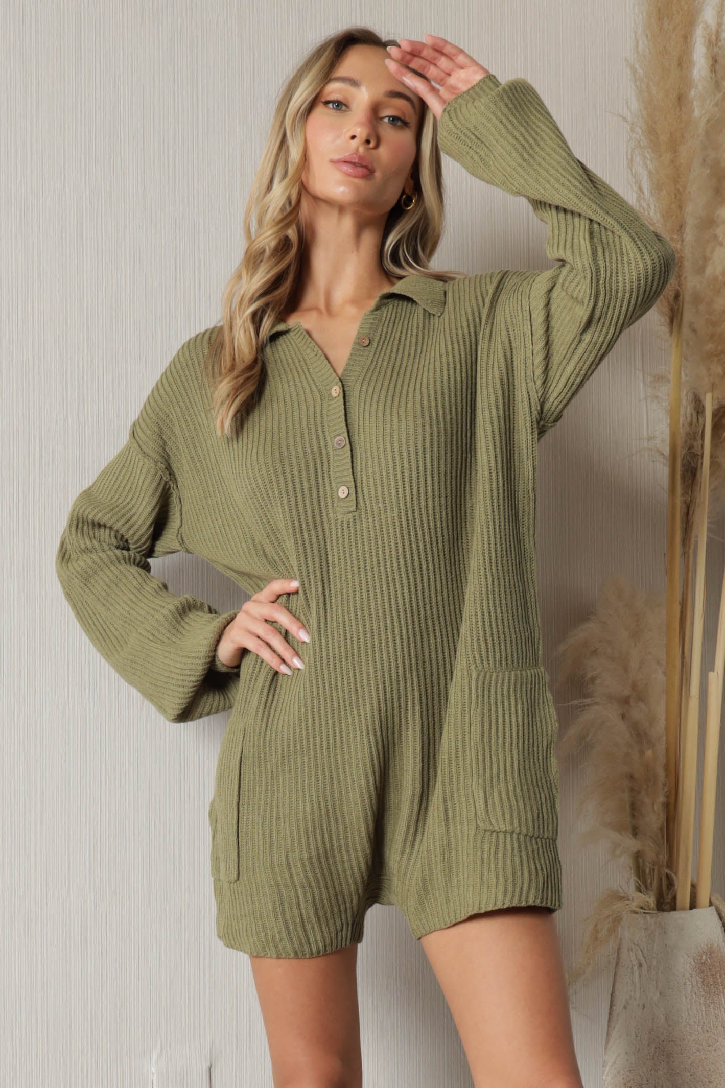 Morwenna  Knit Romper