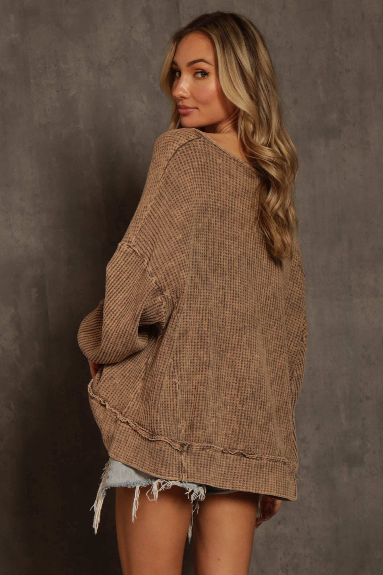 Mineral Wash Loose Top