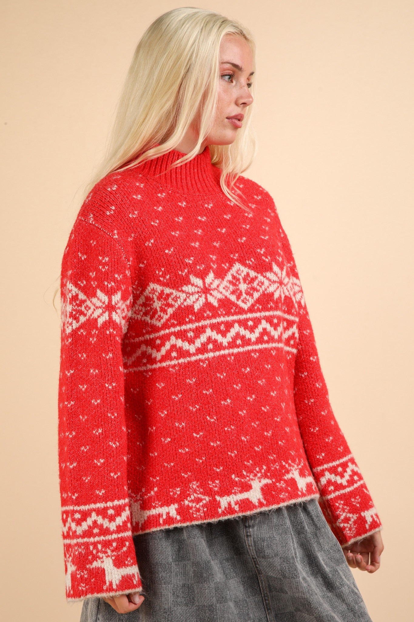 Maeve Nordic  Knit Sweater