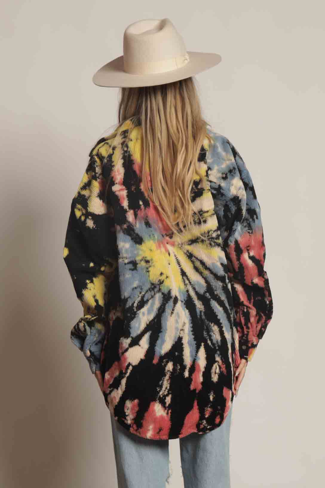 Miller Special Tie Dyed Corduroy Shacket